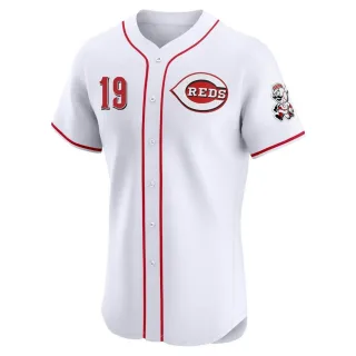 Elite Men's Joey Votto Cincinnati Reds Home Jersey - White