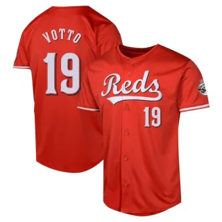 Limited Men's Joey Votto Cincinnati Reds Alternate Jersey - Red