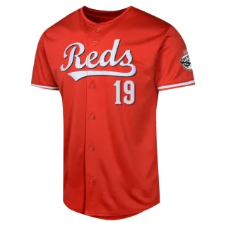 Limited Men's Joey Votto Cincinnati Reds Alternate Jersey - Red