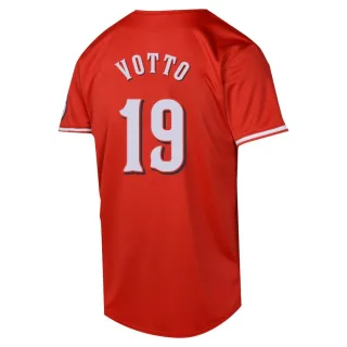 Limited Men's Joey Votto Cincinnati Reds Alternate Jersey - Red